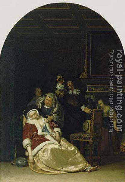 Frans Van Mieris The Elder : The Doctors Visit